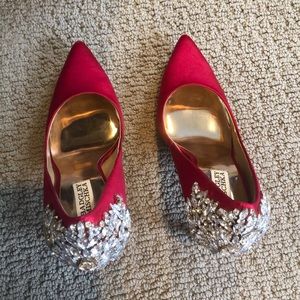 Badley Mishka red heels
